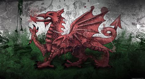 Welsh Flag Wallpaper by GaryckArntzen on DeviantArt