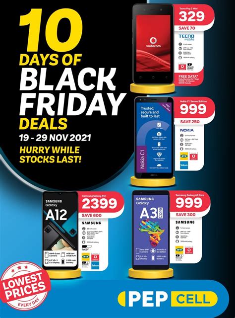 PEP Cell Black Friday Catalogue