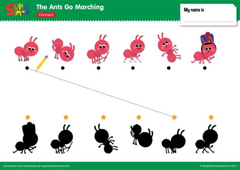 The Ants Go Marching - Connect - Super Simple