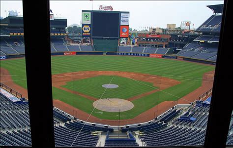 Atlanta Braves Stadium | The view from the press box | Flickr