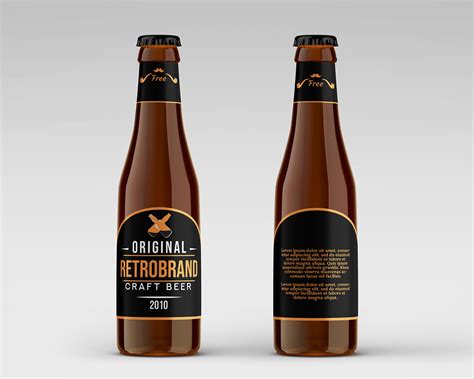 Branding & Label design for BEER BOTTLE! on Behance