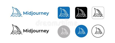 Midjourney Company Logos. Vector Scalable Graphics Editorial Photo ...