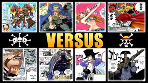 LUFFY VS KUROHIGE: Estos son los Enfrentamientos Finales entre las dos Bandas! - Teoria One ...