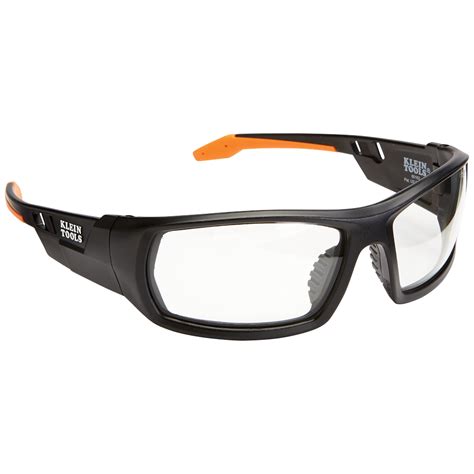 Professional Safety Glasses, Full Frame, Clear Lens - 60163 | Klein ...