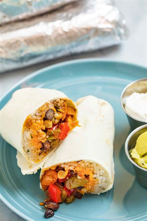 Vegetarian Freezer Burrito Recipe