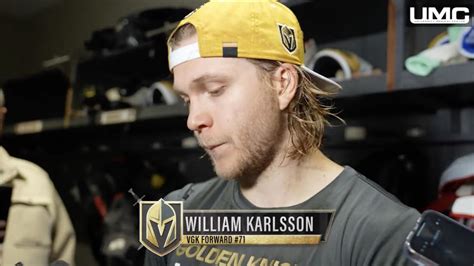 William Karlsson Postgame 12/12 | Vegas Golden Knights