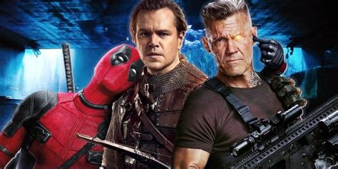 Here's Why You Probably Missed Out The Matt Damon Cameo In Deadpool 2