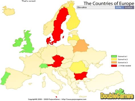 European Countries Online Game