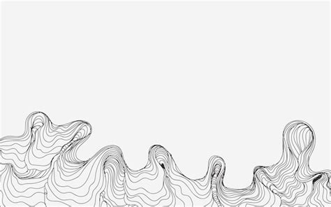 Premium Vector | Abstract wave line art background