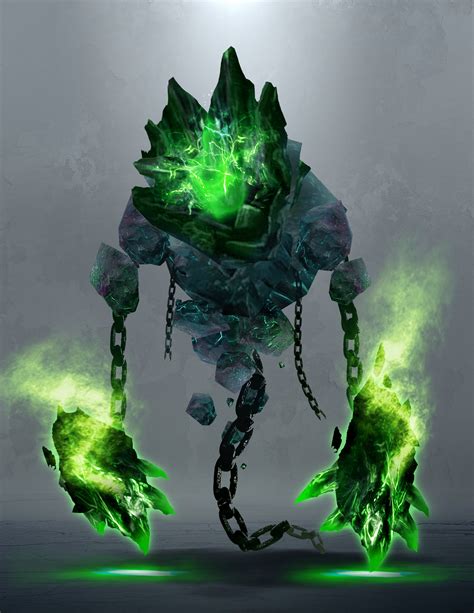 Void Golem Concept | Concept art, Artist and Creatures