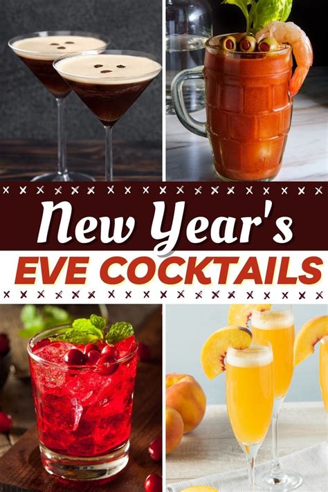 20 Fun New Year's Eve Cocktails - Insanely Good