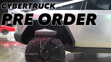 Get Ahead of the Game: Secure Your Cybertruck Pre-Order and Track the ...