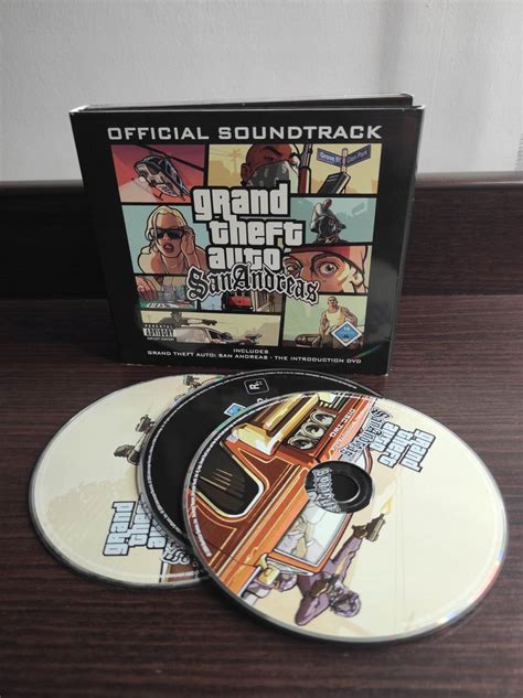 GRAND THEFT AUTO SAN ANDREAS OFFICIAL SOUNDTRACK - 11461742190 ...