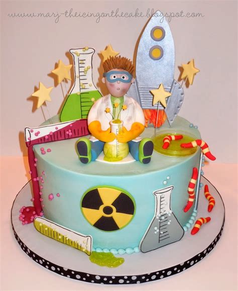 Eureka! | Science cake, Birthday cake kids, Scientist birthday