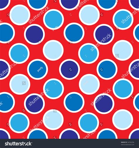 Polka Dot Pattern Vector Stock Vector (Royalty Free) 54702256 ...