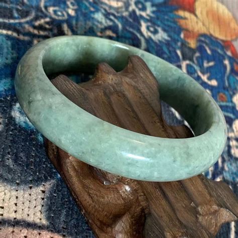 63mm Type A Natural Myanmar Burmese Jadeite Jade Bangle | Etsy