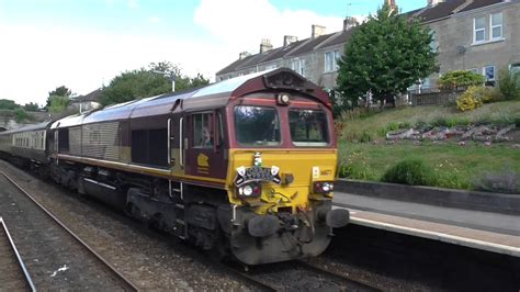 DB Cargo UK Class 66 no: 66177 @ Oldfield Park {1Z27} 02/07/2017. - YouTube