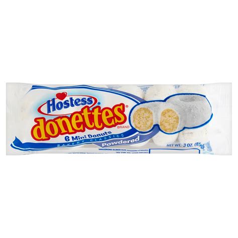 Hostess® Donettes® Powdered Mini Donuts 3.0 oz (6 Count) – CrowdedLine ...