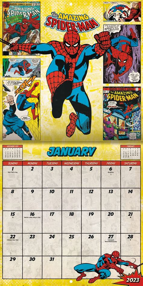 The BRONZE AGE Lives Again in 2023 MARVEL CALENDAR | 13th Dimension, Comics, Creators, Culture