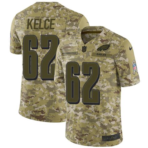 Nike Philadelphia Eagles #62 Jason Kelce White Men’s Stitched NFL Vapor ...