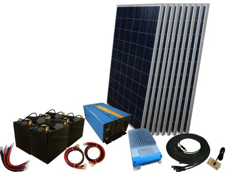 48V - Off Grid Solar Kits with Batteries - Sunshine Solar