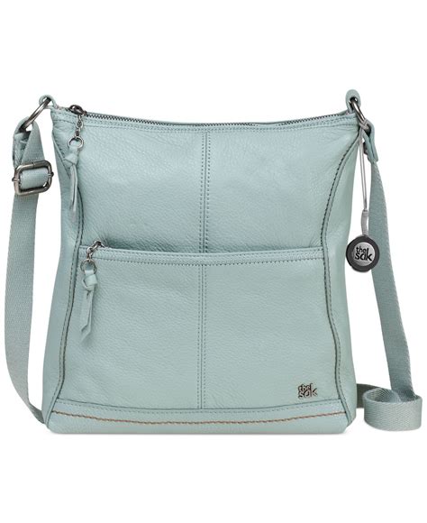 The sak Iris Leather Crossbody Bag in Green | Lyst