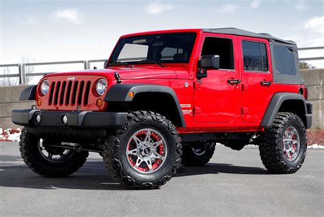 red jeep wrangler wheels - Google Search | Jeep, Red jeep, Custom jeep wrangler