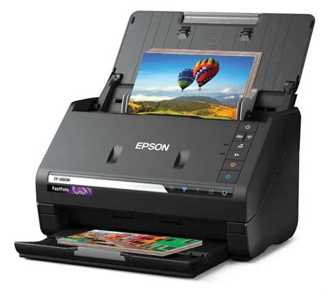 This Epson new photo scanner can scan 1 photo per second