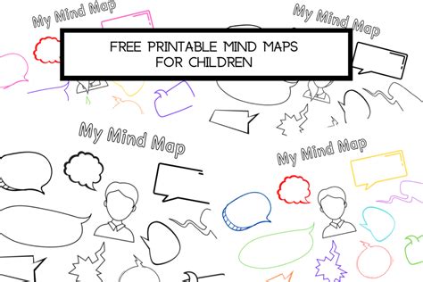 Free printable Mind Maps for children - Super Busy Mum