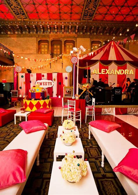 Vibrant Carnival Bat Mitzvah Theme Ideas // Hostess with the Mostess®