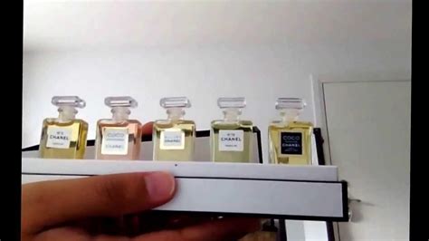 Chanel miniature perfume set - YouTube