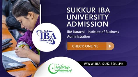 Sukkur IBA University Admission 2024 Last Date, Apply Online