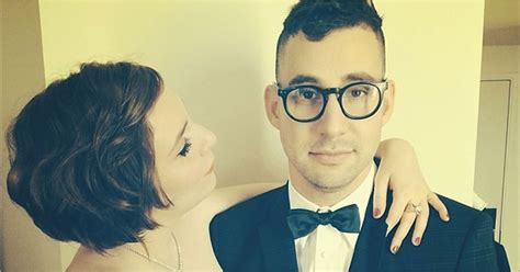 Lena Dunham and Jack Antonoff Cute Pictures | POPSUGAR Celebrity