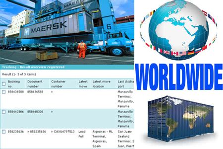 MAERSK Tracking - Online MAERSK Container Track & Trace Status