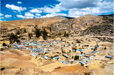 Aerial view of a village in the | High-Quality Nature Stock Photos ~ Creative Market