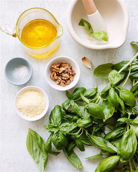 Fresh Basil Pesto Sauce (The Perfect Ratio) - Familystyle Food