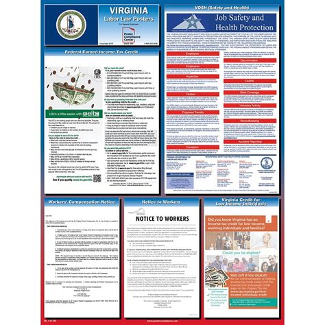 New York State And Federal Labor Law Poster 2019 | State & Federal - Free Printable Osha Posters ...