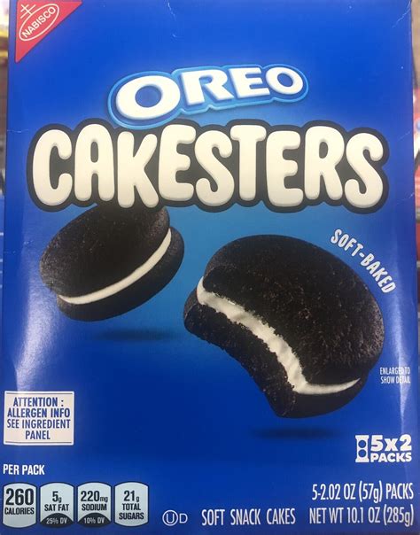 NABISCO OREO Cakesters Vanilla Creme Chocolate Soft Sandwich Cookies 10.1 oz 44000069940 | eBay