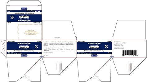 Midazolam Injection - FDA prescribing information, side effects and uses