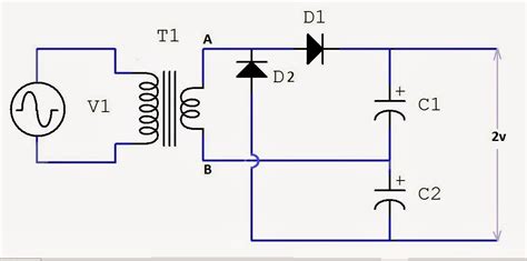 Voltage Doubler Circuit schematic