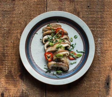 Matsutake mushrooms baked in parchment.