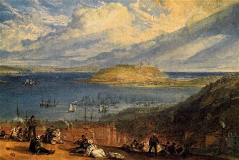 Falmouth Harbour, Cornwall - J.M.W. Turner - WikiArt.org