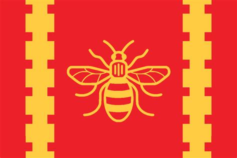 A re-designed Manchester flag : manchester