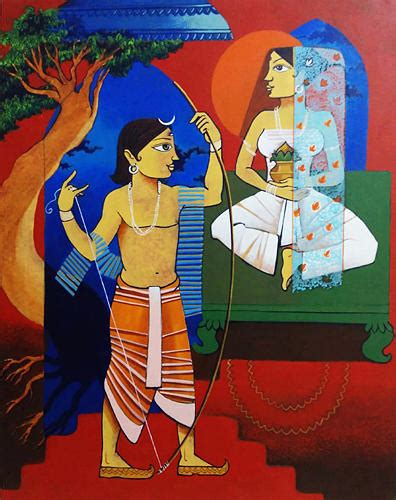 Sita swayamvar Painting by Prakash - Fine Art America