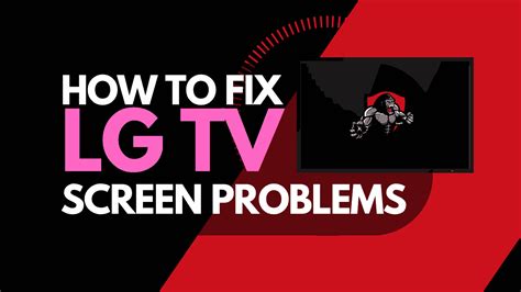 How To Fix LG TV Screen Problems (This Works!)