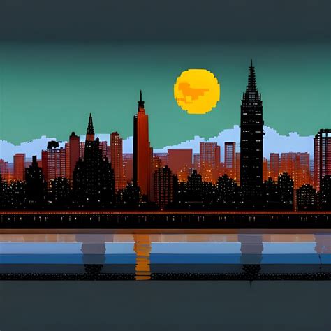 Night city pixel art in 2023 | Pixel art, Pixel art design, Night city