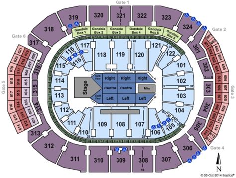 Air Canada Centre Tickets in Toronto Ontario, Air Canada Centre Seating ...