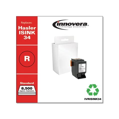 Innovera Remanufactured Red Postage Meter Ink - IVRISINK34 - Shoplet.com