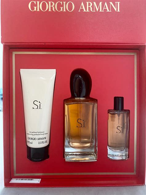 AUTHENTIC ARMANI SI PERFUME 100ml GIFT SET, Beauty & Personal Care, Fragrance & Deodorants on ...