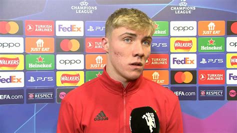 Rasmus Hojlund speaks to MUTV after Man Utd v Galatasaray | Manchester ...